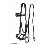 Imperial Baroque Hackamore Bitless Bridle & Reins